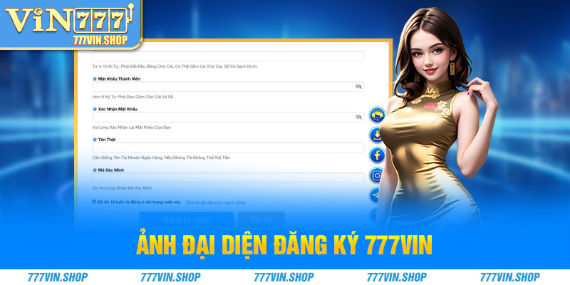 ảnh đại diện đăng ký 777vin