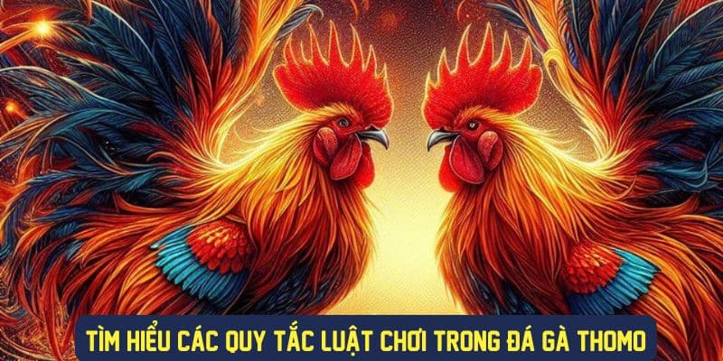 Những quy tắc quan trọng có ở chọi gà Thomo